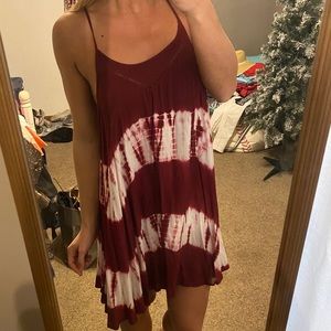 Maroon tunic dress brand new with tags
